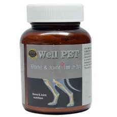 수제명가 반려동물 웰펫 영양제, 뼈/관절강화, 1개, 50회분