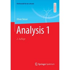 Analysis 1 Paperback, Springer Spektrum