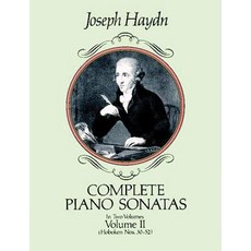 Complete Piano Sonatas Volume II Paperback, Dover Publications