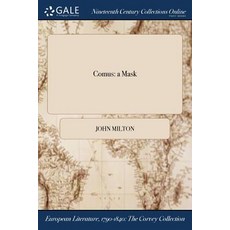 Comus: A Mask Paperback, Gale Ncco, Print Editions