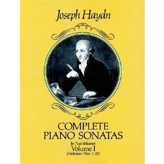 Complete Piano Sonatas Volume I Paperback, Dover Publications