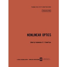 Nonlinear Optics Paperback, Springer