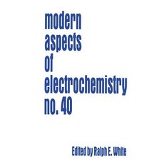 Modern Aspects of Electrochemistry Hardcover, Springer