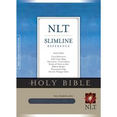 Slimline Reference Bible-NLT Bonded Leather, Tyndale House Publishers