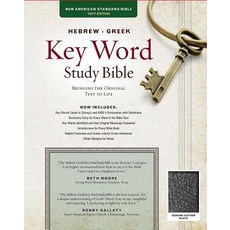 Hebrew-Greek Key Word Study Bible-NASB: Key Insights Into God's Word Leather, AMG Publishers