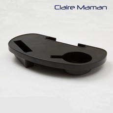 클레어마망 리클라이너 무중력의자 서브테이블 컵홀더, 블랙