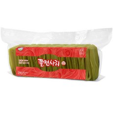 [송학식품]쫄면사리 2kg (10인분) _ 보통굵기_쫄면, 1개