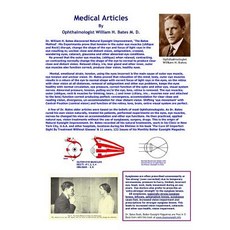 Medical Articles by Ophthalmologist William H. Bates: The Origin of Natural Eyesight Improvement-How H..., Createspace Independent Publishing Platform