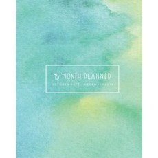 Planner 2017- 2018 Academic Planner Weekly and Monthly: Oct 2017 - Dec 2018: Green Watercolor Backgro..., Createspace Independent Publishing Platform