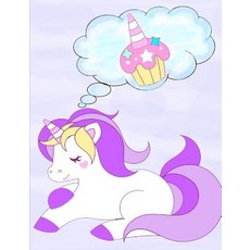 (영문도서) What Unicorn Dreams Are Made of - Composition Book: Wide Ruled Unicorns Are Real Sized 7.44 X 9.69(1..., Createspace Independent Publishing Platform