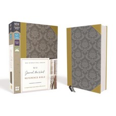 NIV Journal the Word Reference Bible Imitation Leather Gold/Gray Red Letter Edition: Let Scripture..., Zondervan
