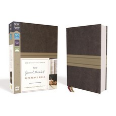 NIV Journal the Word Reference Bible Imitation Leather Brown/Tan Red Letter Edition: Let Scripture..., Zondervan
