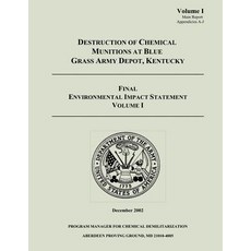 Destruction of Chemical Munitions at Blue Grass Army Depot Kentucky - Final Environmental Impact Stat..., Createspace Independent Publishing Platform