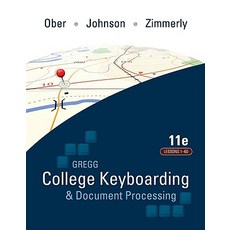 Gregg College Keyboarding & Document Processing Kit 1: Lessons 1-60 Word 2007 [With Student Word Man..., McGraw-Hill Companies
