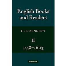 English Books and Readers 1558 1603, Cambridge University Press
