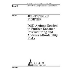 Joint Strike Fighter: Dod Actions Needed to Further Enhance Restructuring and Address Affordability Ri..., Createspace Independent Publishing Platform