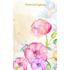Password Logbook: A Premium Journal an Internet Address and Password Journal: Flower Orange: Password ..., Createspace Independent Publishing Platform