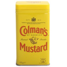 Colmans 머스터드 파우더, 113g, 1개