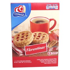 가메사 플로렌티나 쿠키 스트로베리 필링, 70g, 1개