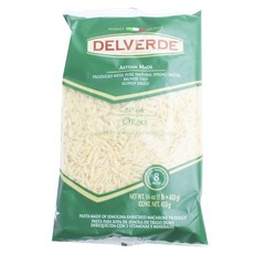 Delverde 파스타 NO.65 오르조, 453g, 1개