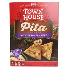 키블러 타운 하우스 피타 크래커 메디테러니안 허브, 269g, 1개
