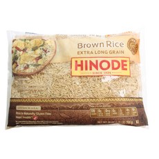 Hinode 글루텐 프리 브라운 라이스 엑스트라 롱 그레인, 1개, 794g