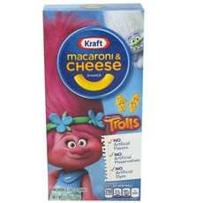 크래프트 마카로니 앤 치즈 디너 트롤, 156g, 1개