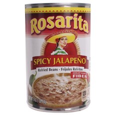 Rosarita 리프라이드 빈즈 스파이시 할라피뇨, 454g, 1개