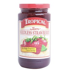 Tropical 잼 씨드리스 스트로베리, 510g, 1개