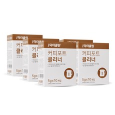 닥터클린 커피포트청소 커피포트클리너 10개입, 50g, 5개
