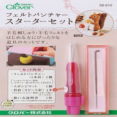 홈데코 크로바 펠트펀처 스타터 세트 펠트, 1개