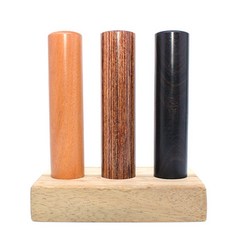 장환봉 (비단 흑단 대추) 도장 [크기차이 있어요^^], 선택05. 대추 5푼(15mm), 1개