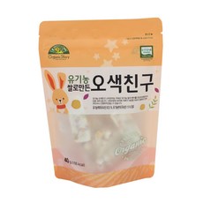 오가닉스토리 유기농 쌀로만든 친구시리즈, 백미, 40g