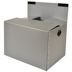 바른 이사박스, 2호벨크로[380*340*280]은색, 1개