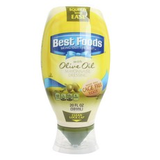 베스트푸즈 마요네즈 드레싱 올리브유 포함 글루텐 프리, 1개, 591ml