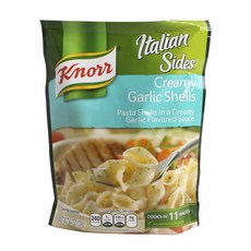 Knorr 이탈리안 사이드 크리미 갈릭 쉘, 124g, 1개