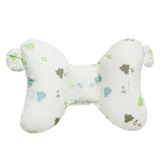 해피코튼 유모차쿠션 나비베개 유아목베개, 허니포니