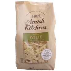 Amish Kitchens 홈스타일 와이드 에그 누들, 340g, 1개