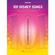 (영문도서) 101 Disney Songs: For Flute Paperback, Hal Leonard Publishing Corporation