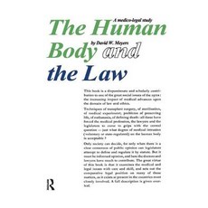 Human Body and the Law: A Medico-Legal Study Hardcover, Routledge