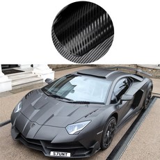 로니카 150x30cm 랩핑지 차량 랩핑 시트지, 03.카본블랙, 1개