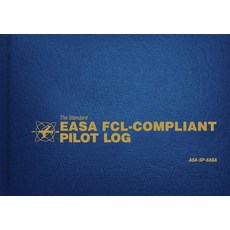 The Standard Easa Fcl-Compliant Pilot Log: Asa-Sp-Easa Hardcover, Aviation Supplies & Academics