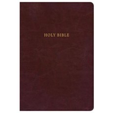 NKJV Super Giant Print Reference Bible Classic Burgundy Leathertouch Imitation Leather, Holman Bibles