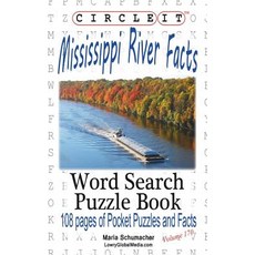 Circle It Mississippi River Facts Word Search Puzzle Book Paperback, Lowry Global Media LLC