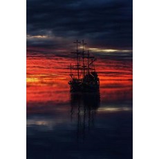 Pirateship Notebook: 150 Lined Pages Softcover 6 X 9 Paperback, Createspace Independent Publishing Platform