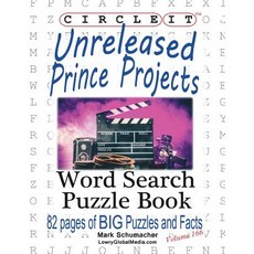 Circle It Unreleased Prince Projects Large Print Word Search Puzzle Book Paperback, Lowry Global Media LLC