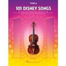 (영문도서) 101 Disney Songs: For Viola Paperback, Hal Leonard Publishing Corporation