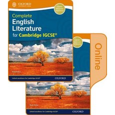 Complete English Literature for Cambridge Igcse Print & Online Student Book Paperback, Oxford University Press, USA