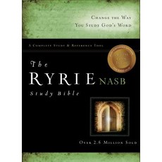 (영문도서) Ryrie Study Bible-NASB Bonded Leather, Moody Publishers