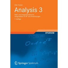Analysis 3: Ma- Und Integrationstheorie Integralsatze Im Irn Und Anwendungen Paperback, Vieweg+teubner Verlag